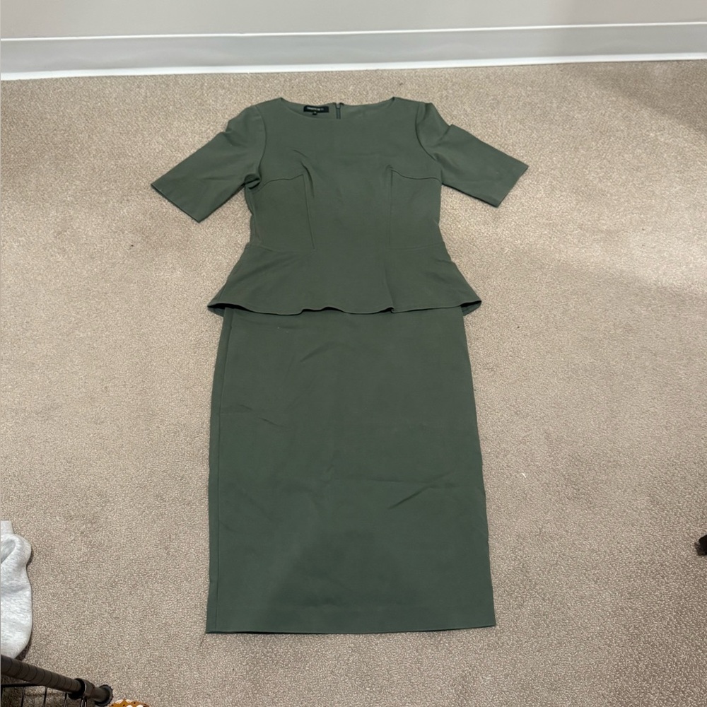 Lafayette 148 New York Olive Dress